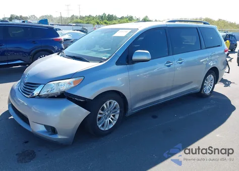 2014 Toyota Sienna Xle V6 8 Passenger from USA, damaged, VIN 5TDYK3DC2ES520899